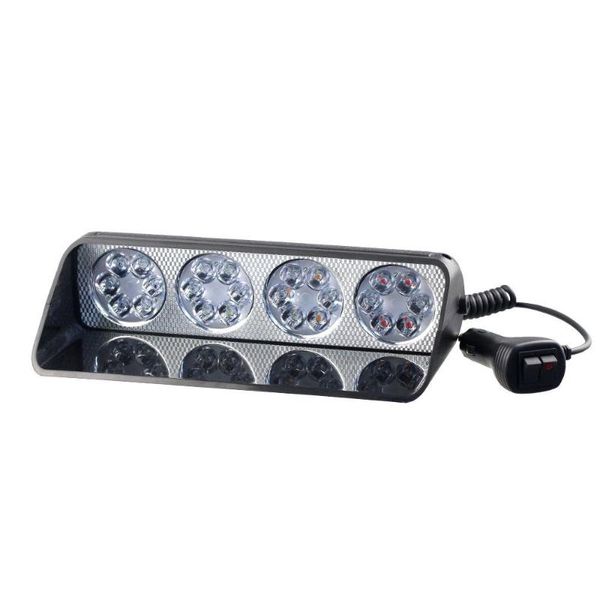 

car led red blue warning light windshield sucker flash lamp s24 smd flashing light
