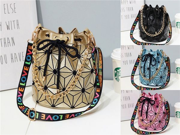 

elegant chain designer crossbody bag for women luxury designer shoulder bag ladies bucket#703