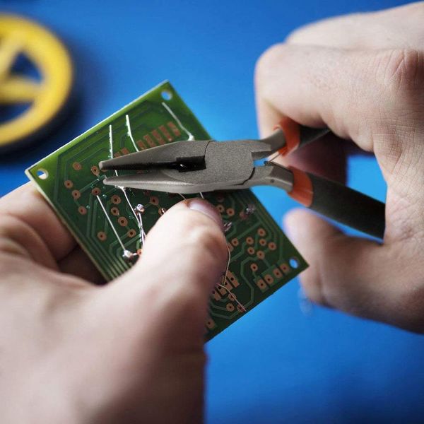 

5 шт 4.5inch мини электронные плоскогубцы диагональ боковые кусачки кабеля кусачки ремонт плоскогубцы набор y200321