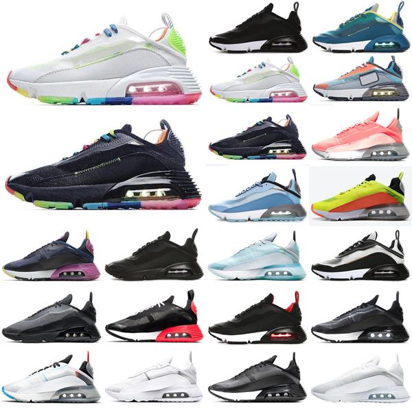 

new 2090 running shoes for men women black grape pure platinum duck camo bred triple black white mens sports sneakers trainers