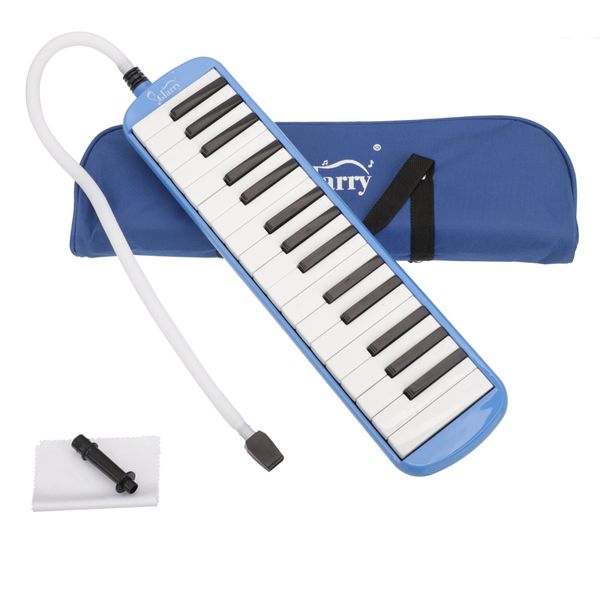 

32 keys melodica musical harmonica for music lovers with one mouthpieces and carrying bag