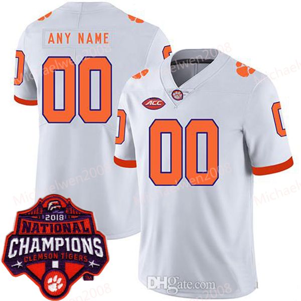 

Men Clemson Tigers 2018 Champions Cotton Bowl A.J. Terrell Brian Dawkins Jr. Travis Etienne Derion Kendrick Baylon Spector College Jersey
