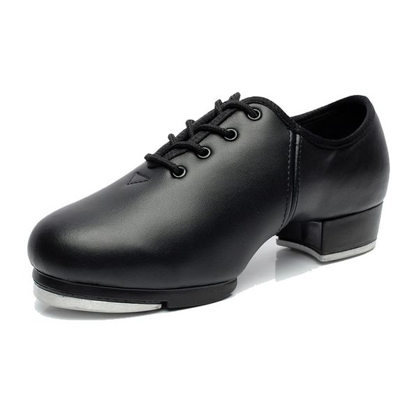 

sneaker dance lace stage performance cowhide soft bottom tap shoes man tap sports dancing children male dance shoes men