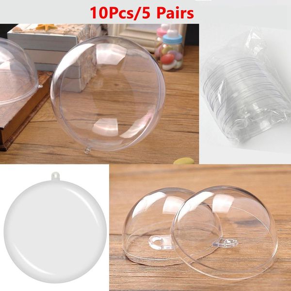 

chzll 10pcs christmas tress decorations ball ornament gift present box decoration merry christmas tree balls xmas decor for home