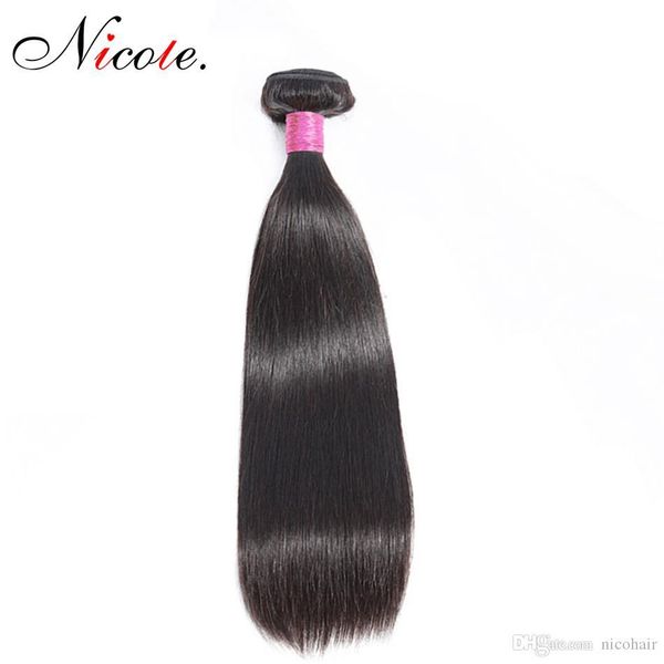 

нико воло бѬазилкий пѬме воло один взки natural color non remy 100% еловееки вол, Black