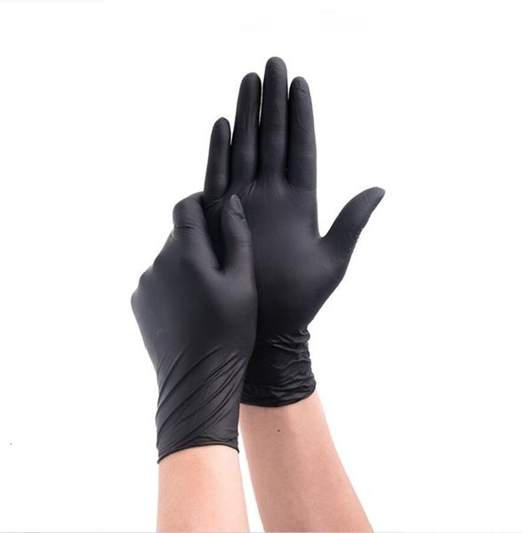 

box glove usa purple latex dishwashing kitchen work rubber garden gloves universal for left and right han