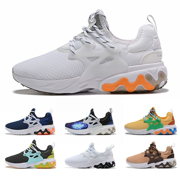 

react presto chaussures beams men running shoes triple black dharma hyper royal brutal honey mens breathable sport runners online sale