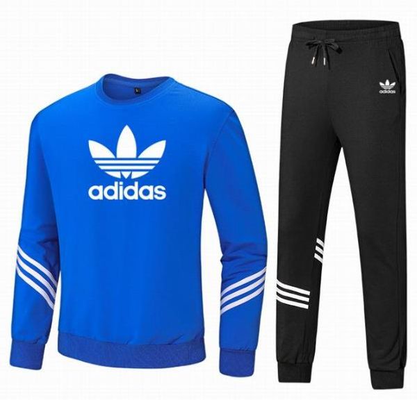 

ADIDAS повседневный спортивный костюм цветы открытый спортивный костюм пуловер Пал