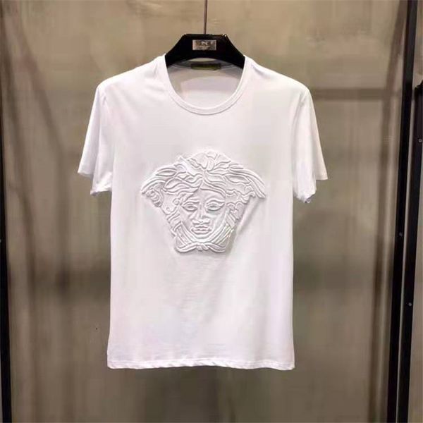 

Men de igner t hirt men clothing luxury hirt 2019 new ummer hirt hort leeve brand hirt for men face print m 3xl