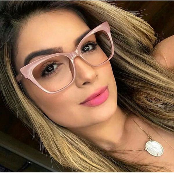

97564 full frame plain men's frame with myopia myopia glasses women's finished simple plain glasses, Silver