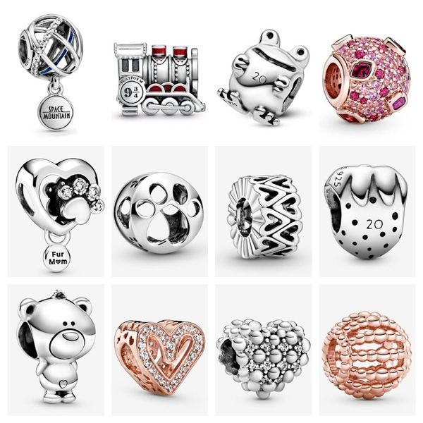 

pandora original 925 prata esterlina 20th anniversary limitada primavera novo charme grânulos com original gravado mulher jóias presente