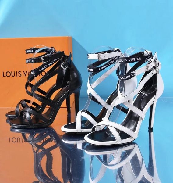 

new fashion luxury women dress shoes high heels leather party pumps lady pointed toes wedding shoes, Black