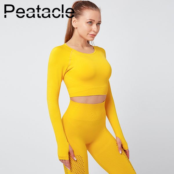 

peatacle 2 pieces sport set red leggings shirt yoga fitness gym wear exercise clothing for women compression pants breathable