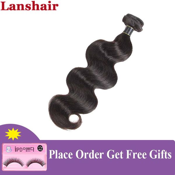 

объемной волна человеческих волосы пучки бразильских индийских волосы девственницы плетение связка малазийские тела волновой бразильский rem, Black