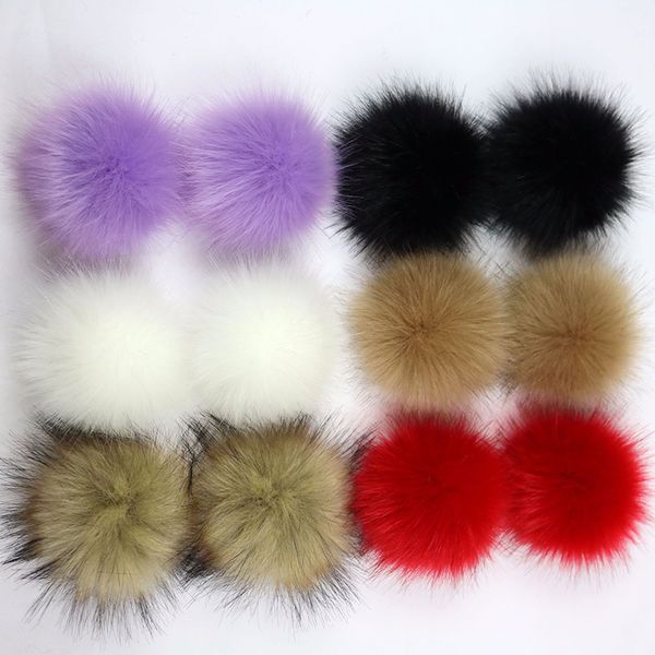 

500 pcs multicolor false hairball hat ball pom pom