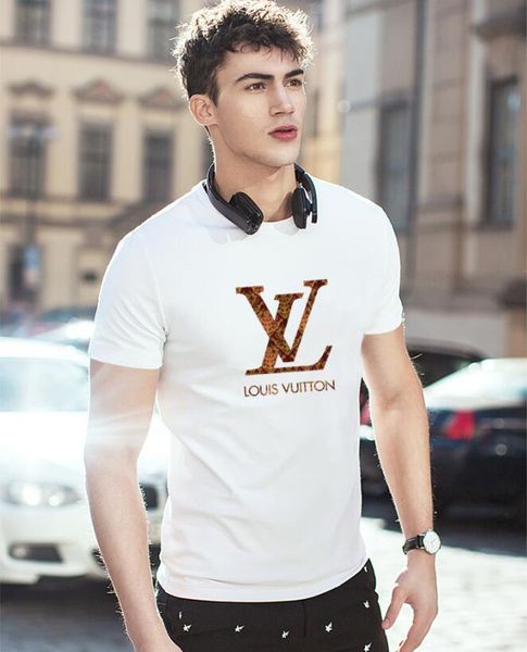 

Мода тройники для мужчин хип-хоп хлопок Мужская одежда футболка круглый воротник