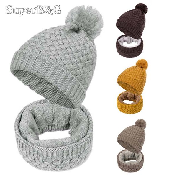 

superbg мода женщин зимний шарф вязаные шарфы плюс бархат хлопок шеи теплые scaves женщины дети мальчики шарф мужчины шапочка шляпа, Blue;gray