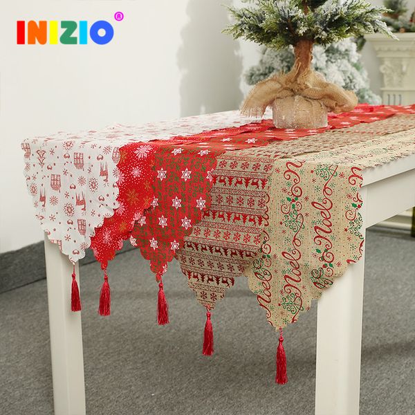 

decorations for the new year table flag christmas table decoration tablecloth home decoration accessories