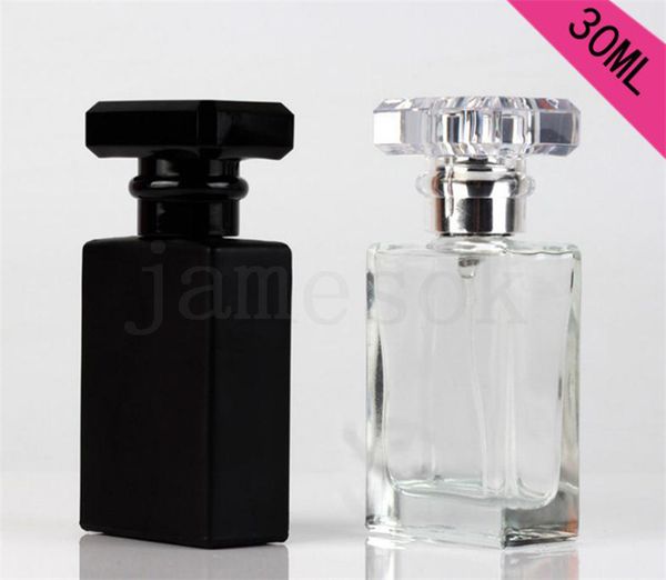 

30ml traveler portable perfume spray bottles empty glass cosmetic containers refillable perfume atomizer da198