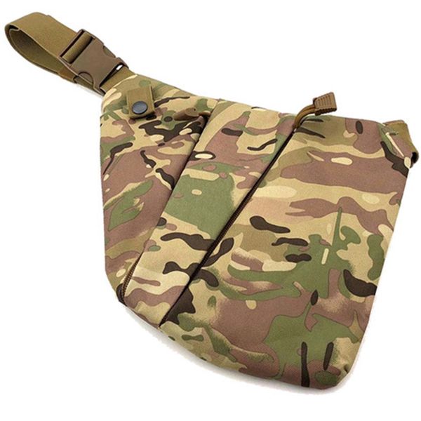 

new-outdoor shoulder bags men anti-theft chest bag nylon sports hunting crossbody bag