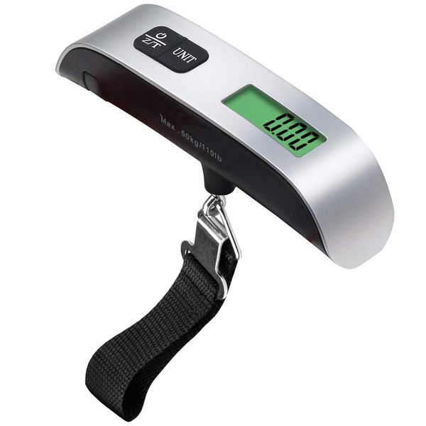 

sh fashion portable lcd display electronic hanging digital luggage weighting scale 50kg*10g 50kg /110lb weight scales k5483