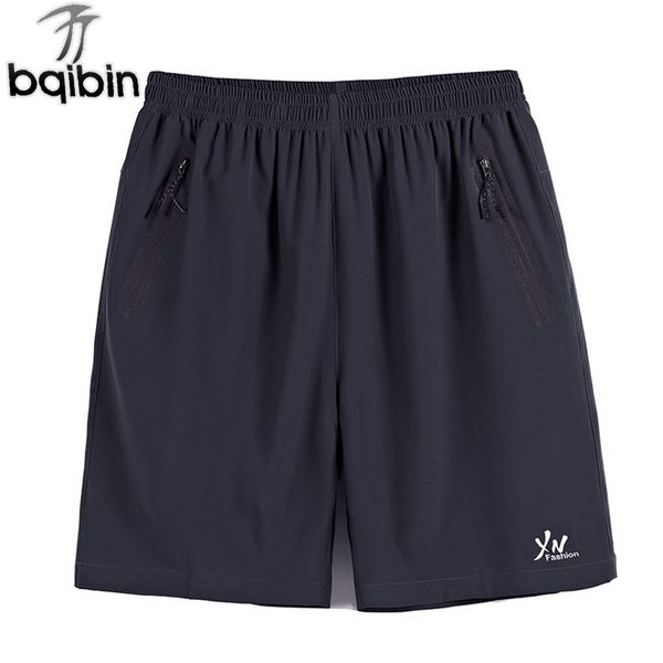 

summer quick drying bermuda masculina men shorts short homme mens board shorts sporting sweatpants big size 7xl,8xl,9xl, White;black