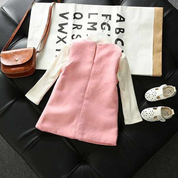 

2018 осень и зима девушка платье без рукавов с кошкой дизайн y200226, Red;yellow