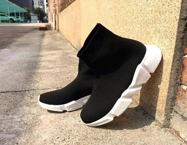 black and white sock sneakers