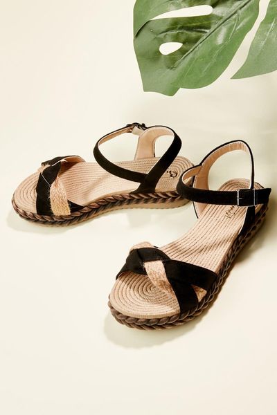 

bambi black women sandals h0578061472