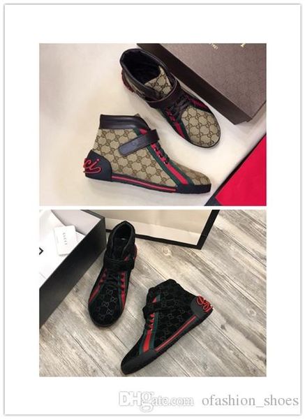 

2019 luxury cla ic high match up neaker de igner cow kin brand genuine leather men hoe ize 38 45