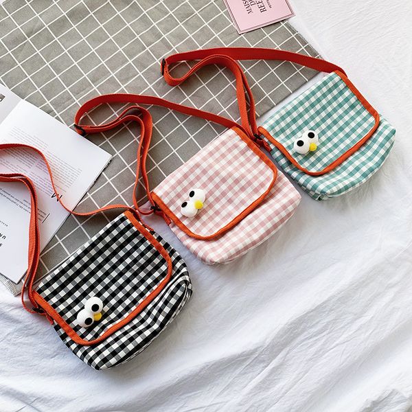 

2020 новых корейских детей mori серии хлопчатобумажной ткани сумки на ремне, милый мультфильм подвеска девушки trend аксессуары сумки на рем