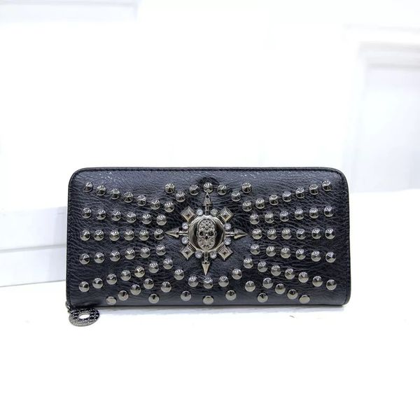 

Black and sliver color wholesale fashion simple style accordion wallet in pu leather/Most popular cute plain purse