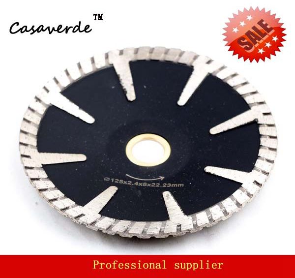 

dc-scb02 5 inch 125mm diamond concave cutting blade for granite and marble