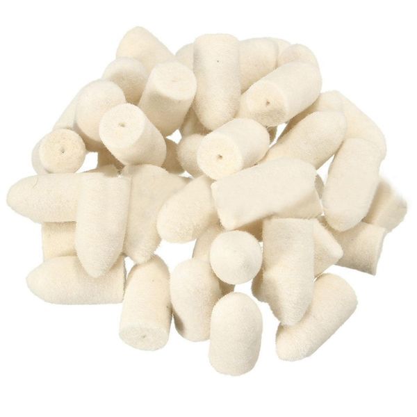 

47 x 3mm soft cone felt polishing buffing wheel for dremel rotary tool shank