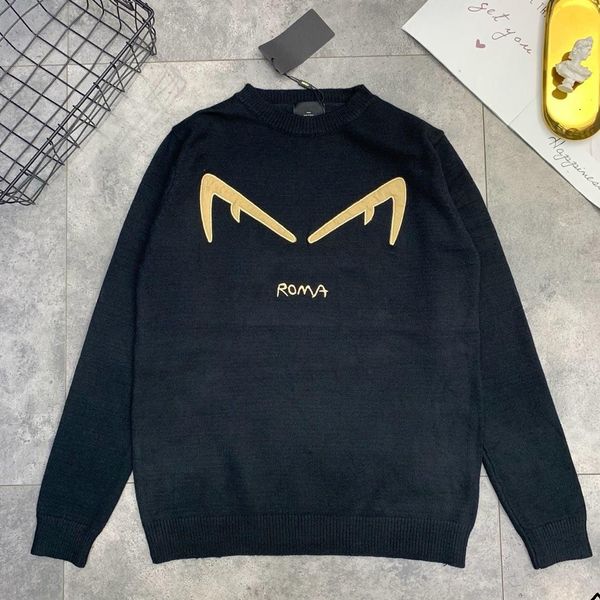 

новые прибыл мужские свитера мода женская мужская маленький монстр печатных свитер горячие продажи толстовки уличная мужская одежда оптовые, White;black