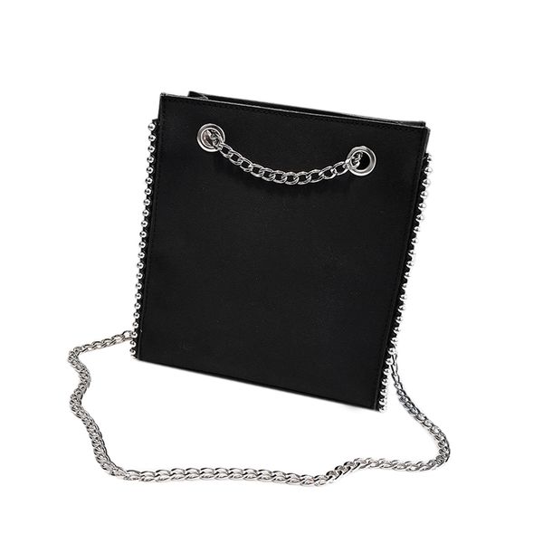 

bag women's shoulder bag big leather rivet casual fashion women's handbag capacity handbags