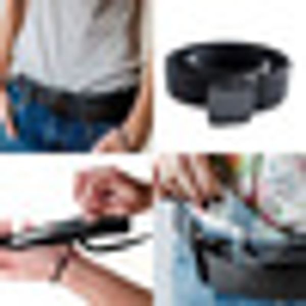 

money hiding belt wallet secret compartment travel anti theft portable stash bag