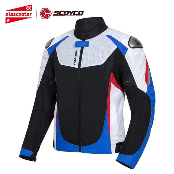 

scoyco motorcycle jacket men summer chaqueta moto jacket protective gear reflective motocross motorcycle protection armor