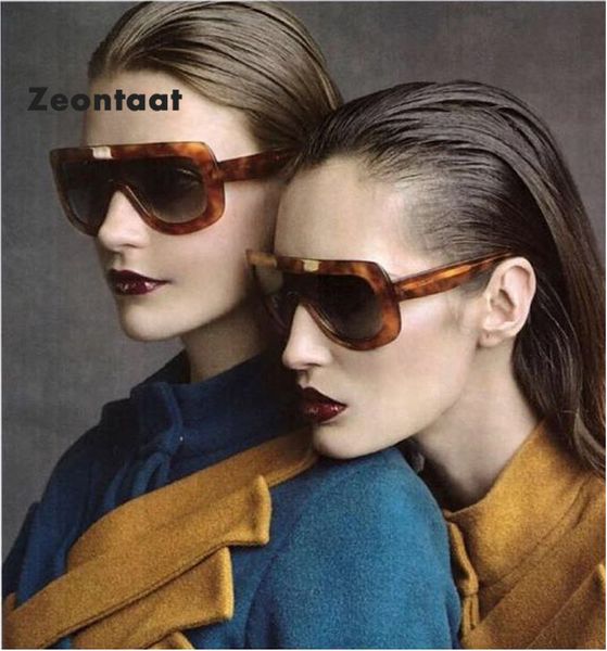 

zeontaat 2019 shades women brand sun lens fashion one piece flat sunglasses glasses for square women oversized iuklt, White;black