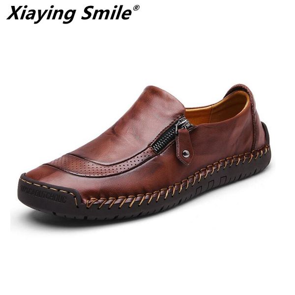 

newly leisure synthetic soft lightness cow leather fashion working man sneakers skate tennis shoes t200111, Black