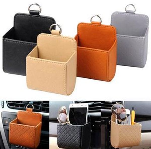 

car storage pouch bag store phone charge box holder pocket organizer universal