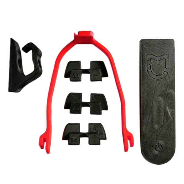 

0.6/0.8/1.2mm rubber vibration damper cushion hooks fender mudguard support dashboard panel case for m365 scooter
