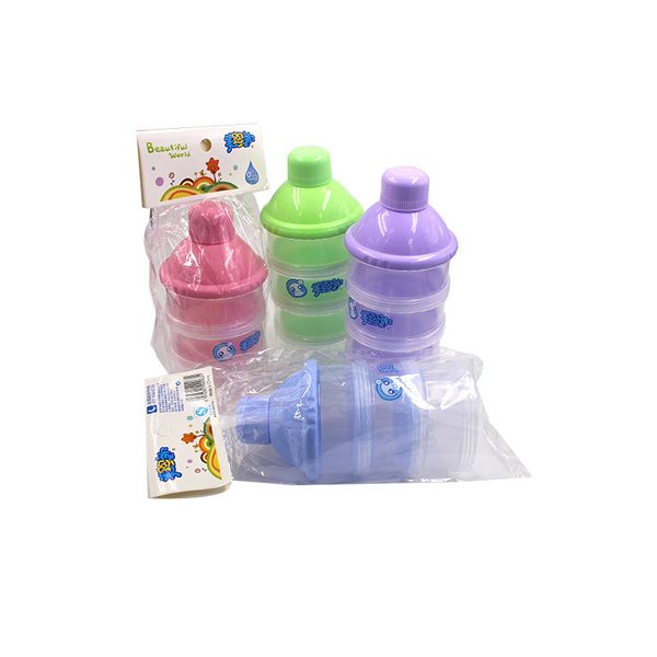 

split infant milk box-layered use newborns baby shift milk powder storage box