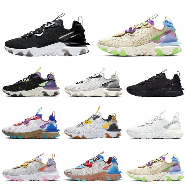 

react vision element 87 55 mens trainers running shoes desert oasis men women sports sneakers size 36-45 online sale