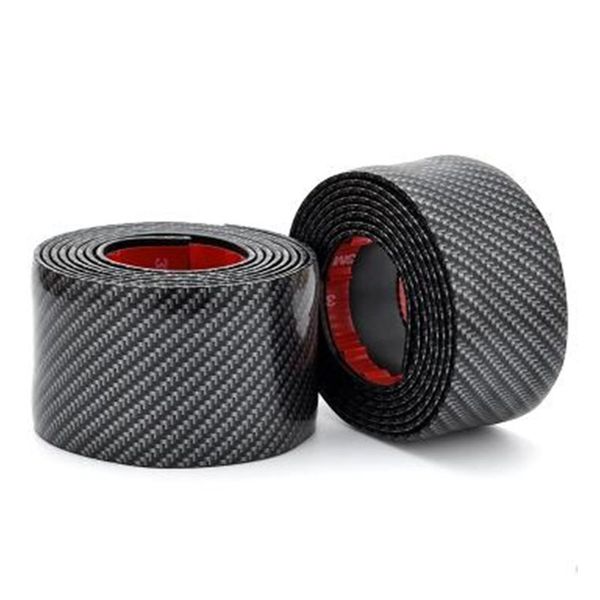 

5d carbon fiber rubber styling door sill protector goods car stickers for kia car accessories