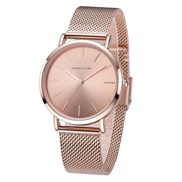 

women watches gifts for ladies luxury designer waterproof stainless steel ladies watch quartz movement 1650, Slivery;brown