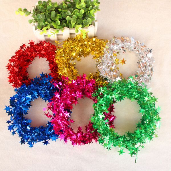 

tinsel wire garland