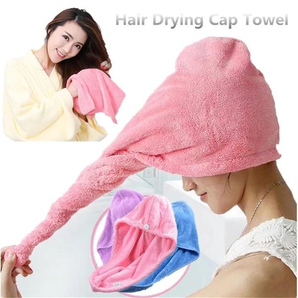 

absorbent quick dry hat bathing wrap wrap bwc424 hair drying towel super microfiber caps towel hat caps spa hair magic turban jxtpj