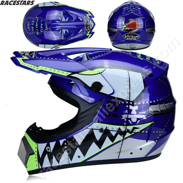 

riding bicycle motorcycle helmet mtb mx atv motocross bike helmet full face racing running dual-use