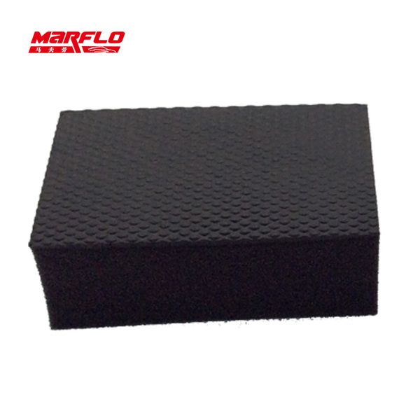 

marflo car wash cleaning magic clay bar pad block minew sponges car wash sponge auto detailing by brilliatech